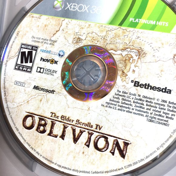X Box 360 Fallout 3 & Oblivion Double Pack Games - Picture 7 of 8